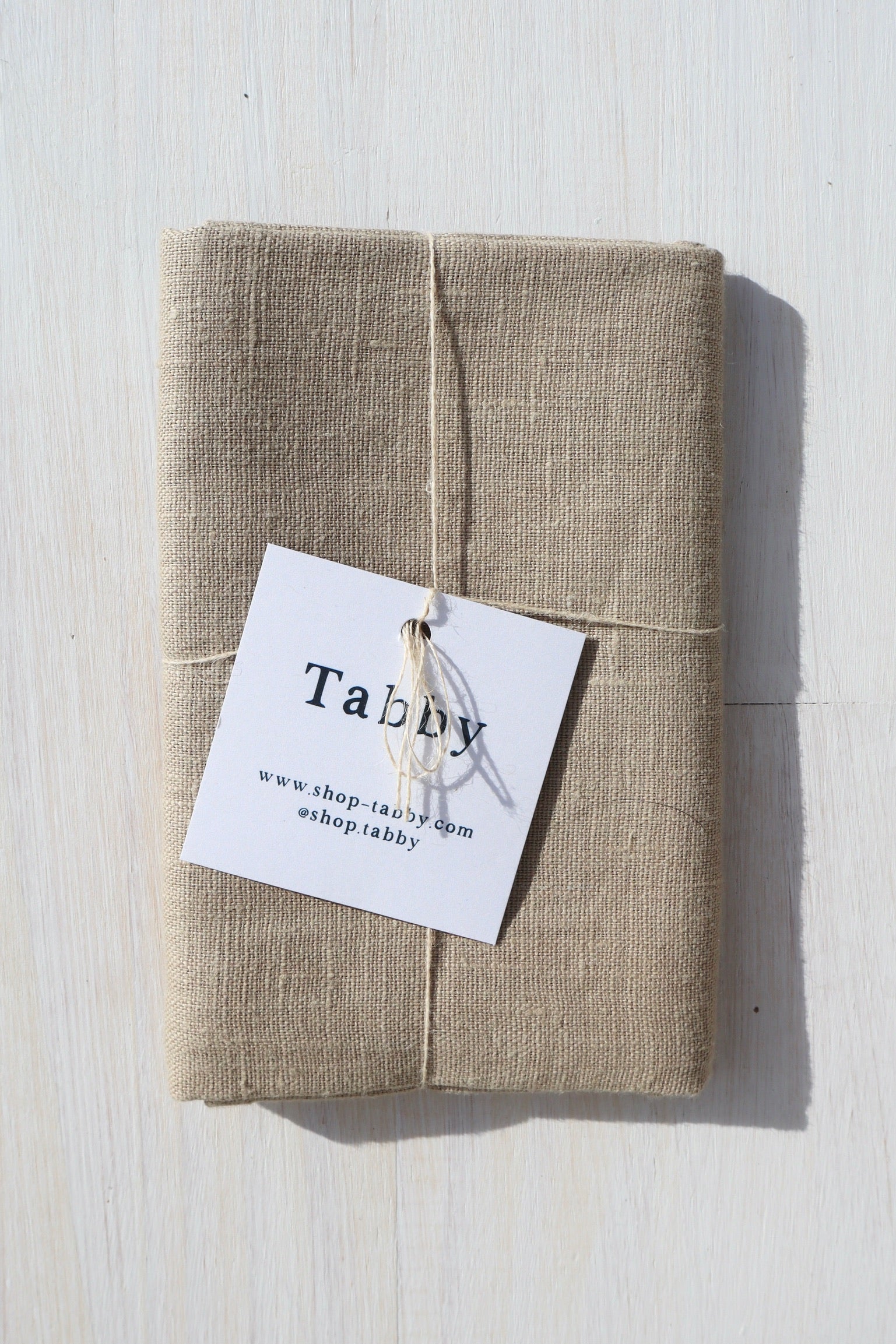 Tabby Tea Towel / Oatmeal
