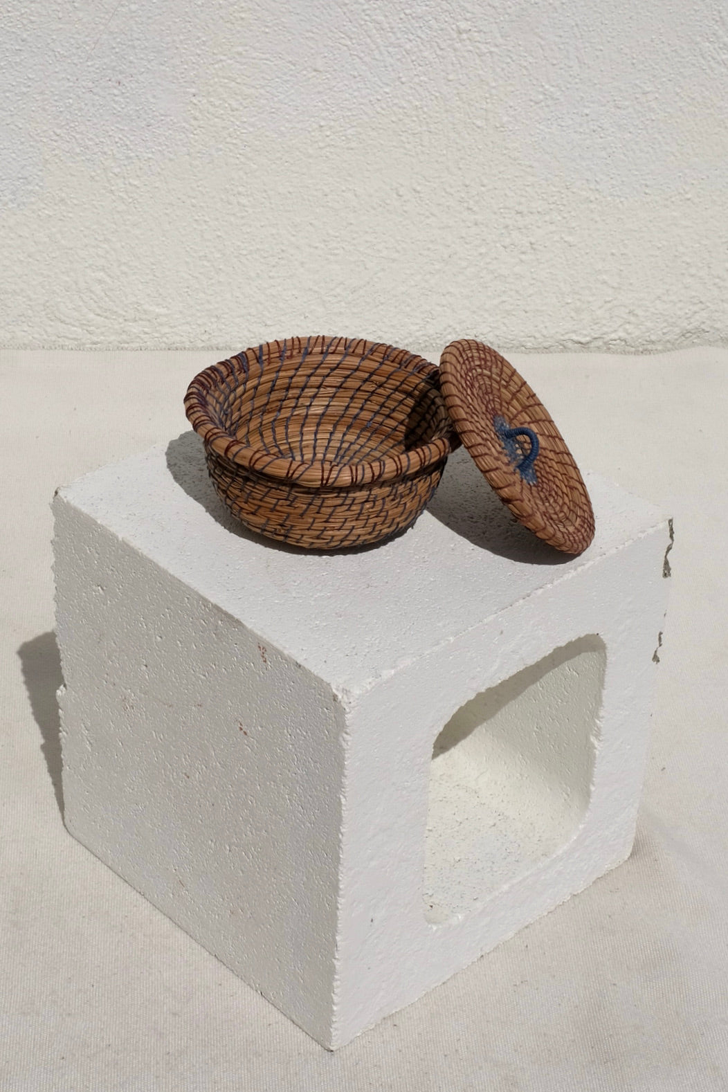 Borrowed Basketry Pine Needle Basket / Treasure