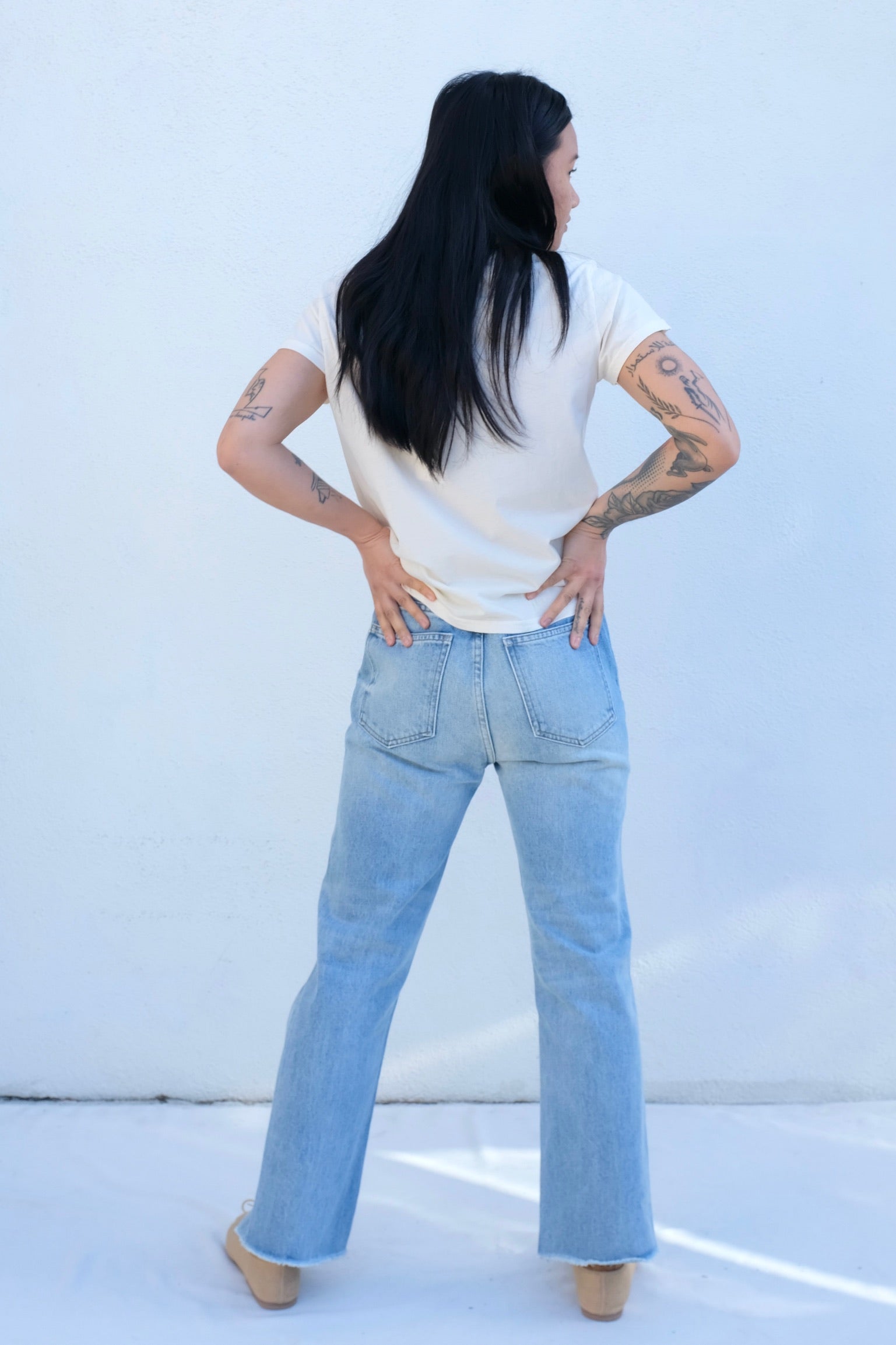 B-Sides Stowe Jean / Floral Patch