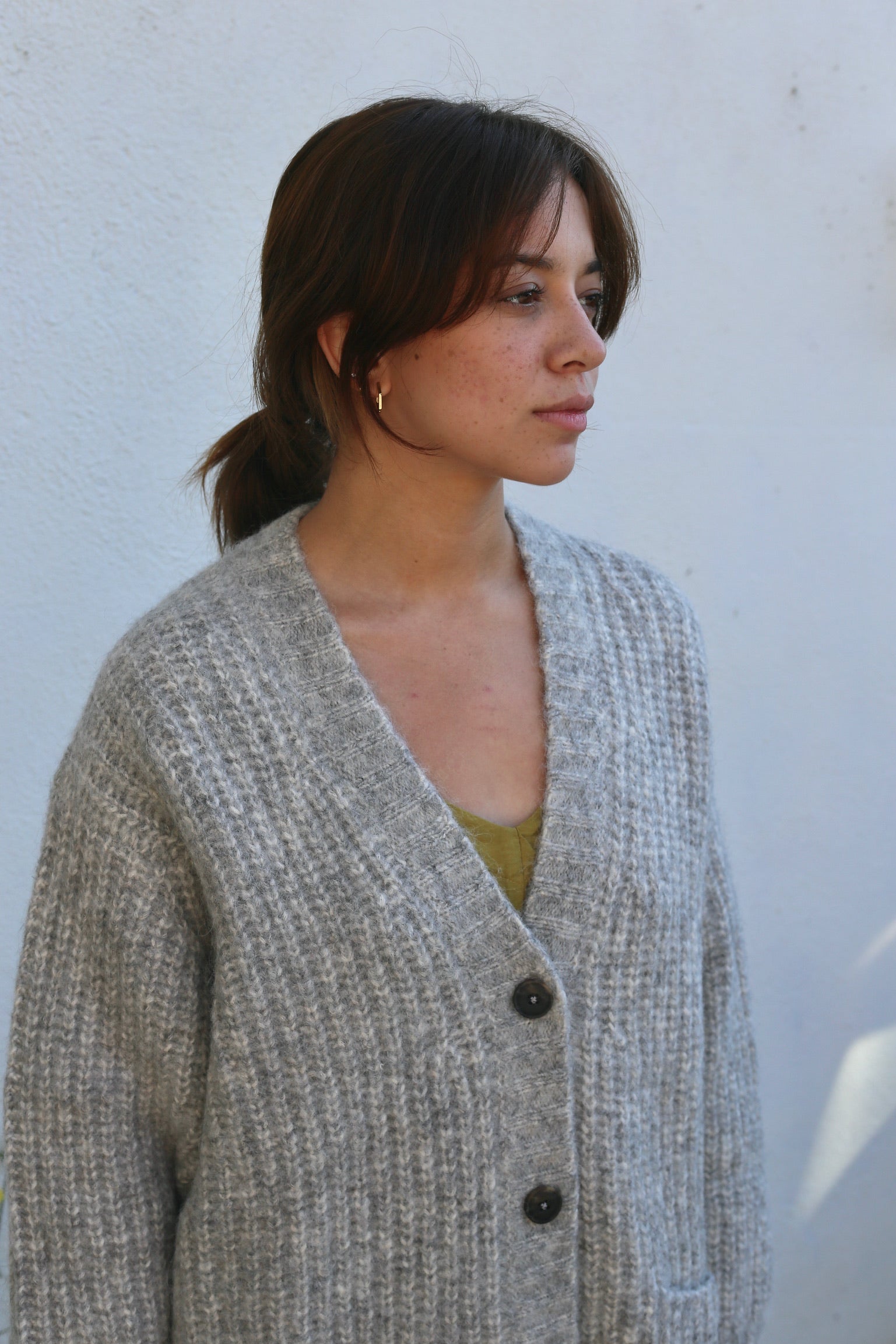 Bare Knitwear Harbour Cardi / Grey