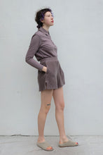 Stateside Sherpa Pull On Short, Walnut