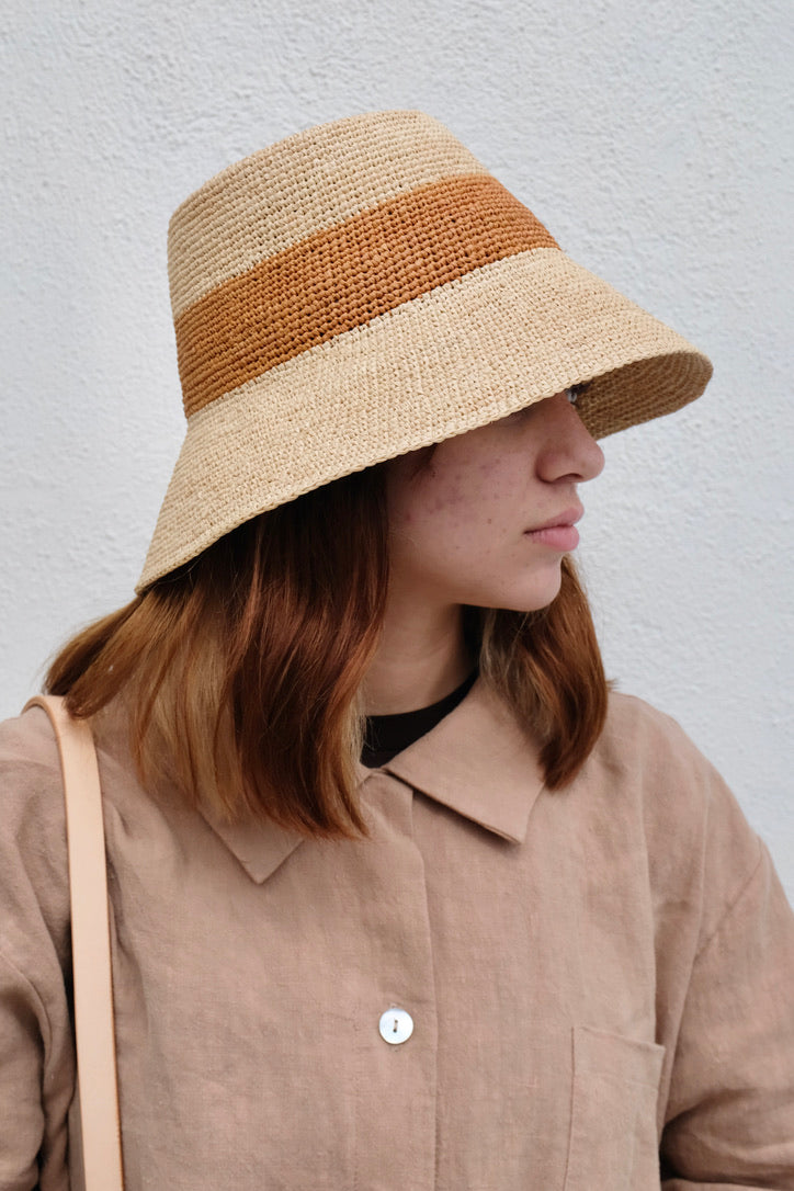 Janessa Leone Monti Hat / Natural