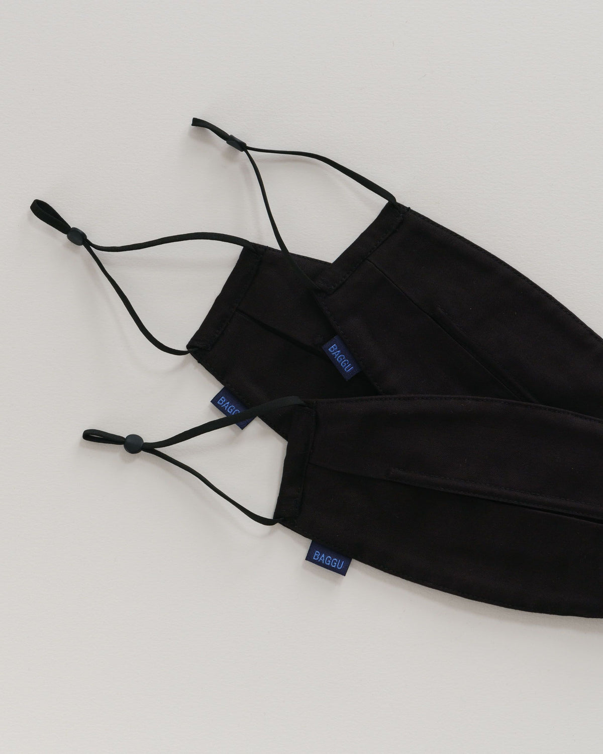 BAGGU Fabric Mask Set Loop / Black