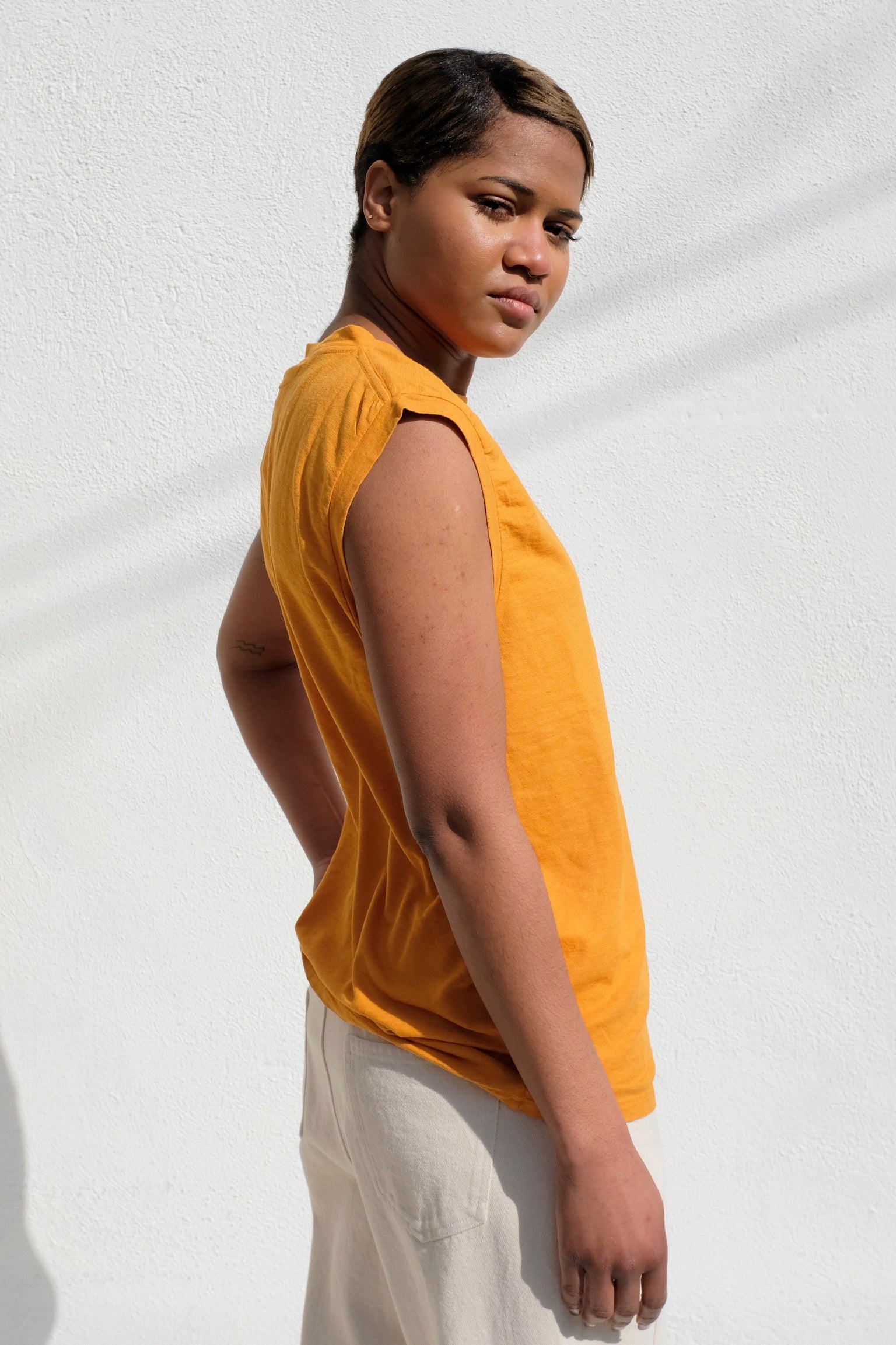 Jungmaven Malibu Muscle Tee / Mango Mojito