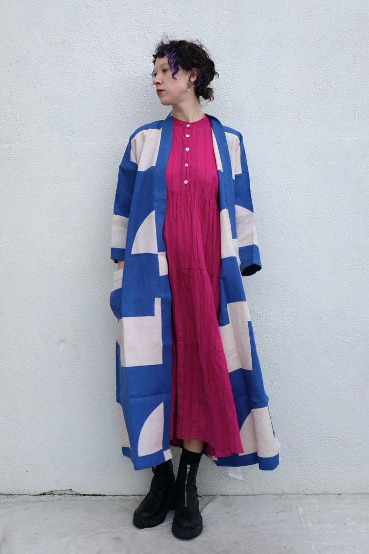 Block Shop Alma Robe / Cobalt