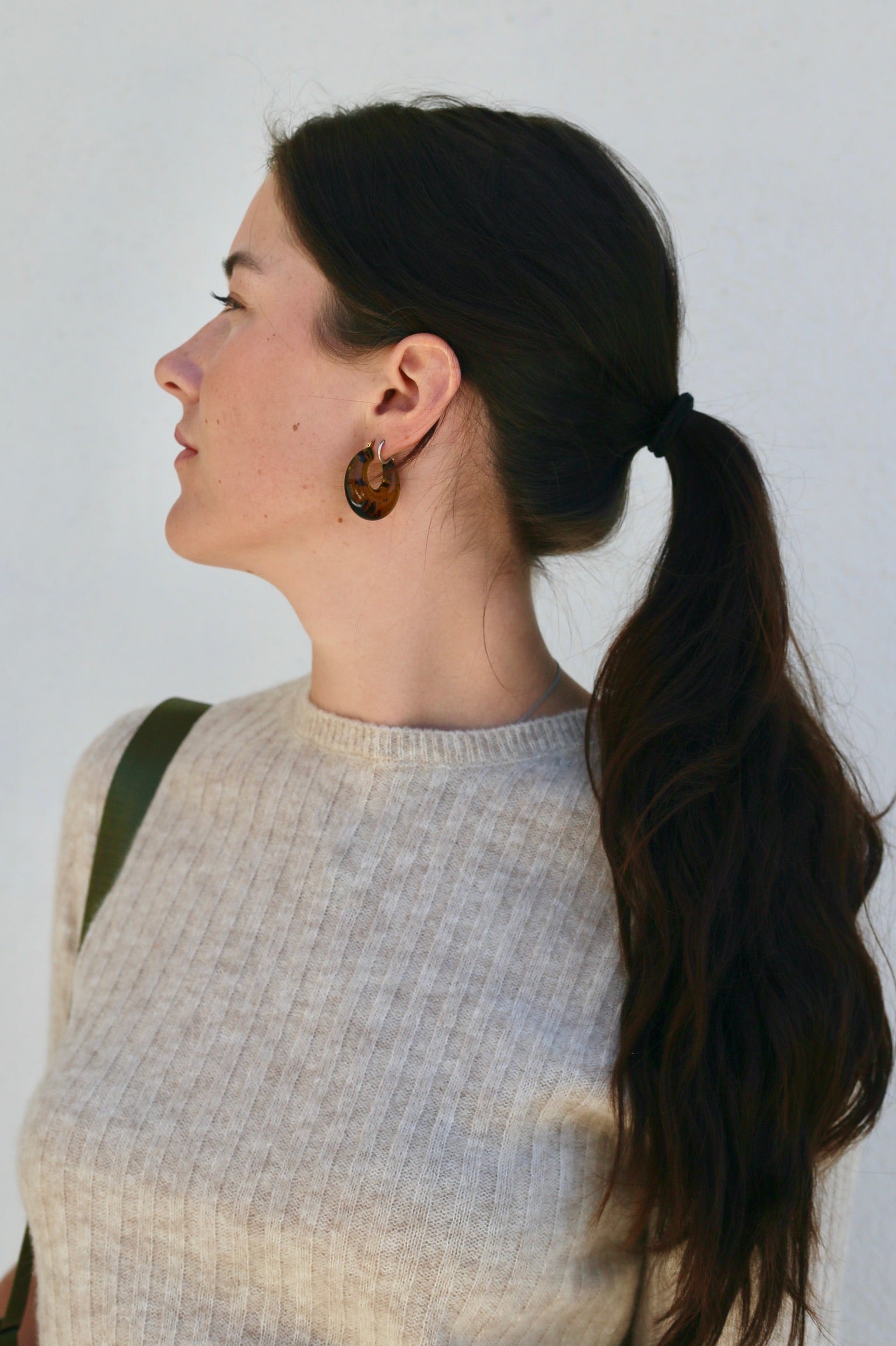 Rachel Comey Grass Earring / Moss