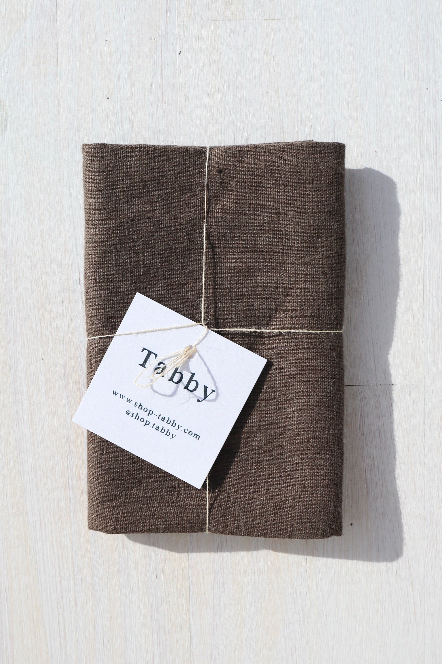 Tabby Tea Towel / Coffee