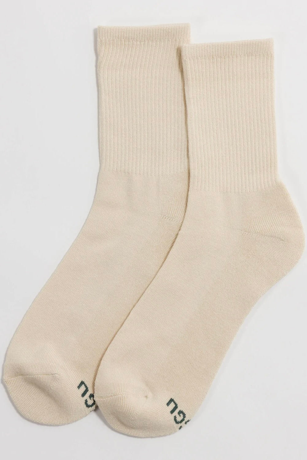 Baggu Ribbed Sock / Ecru