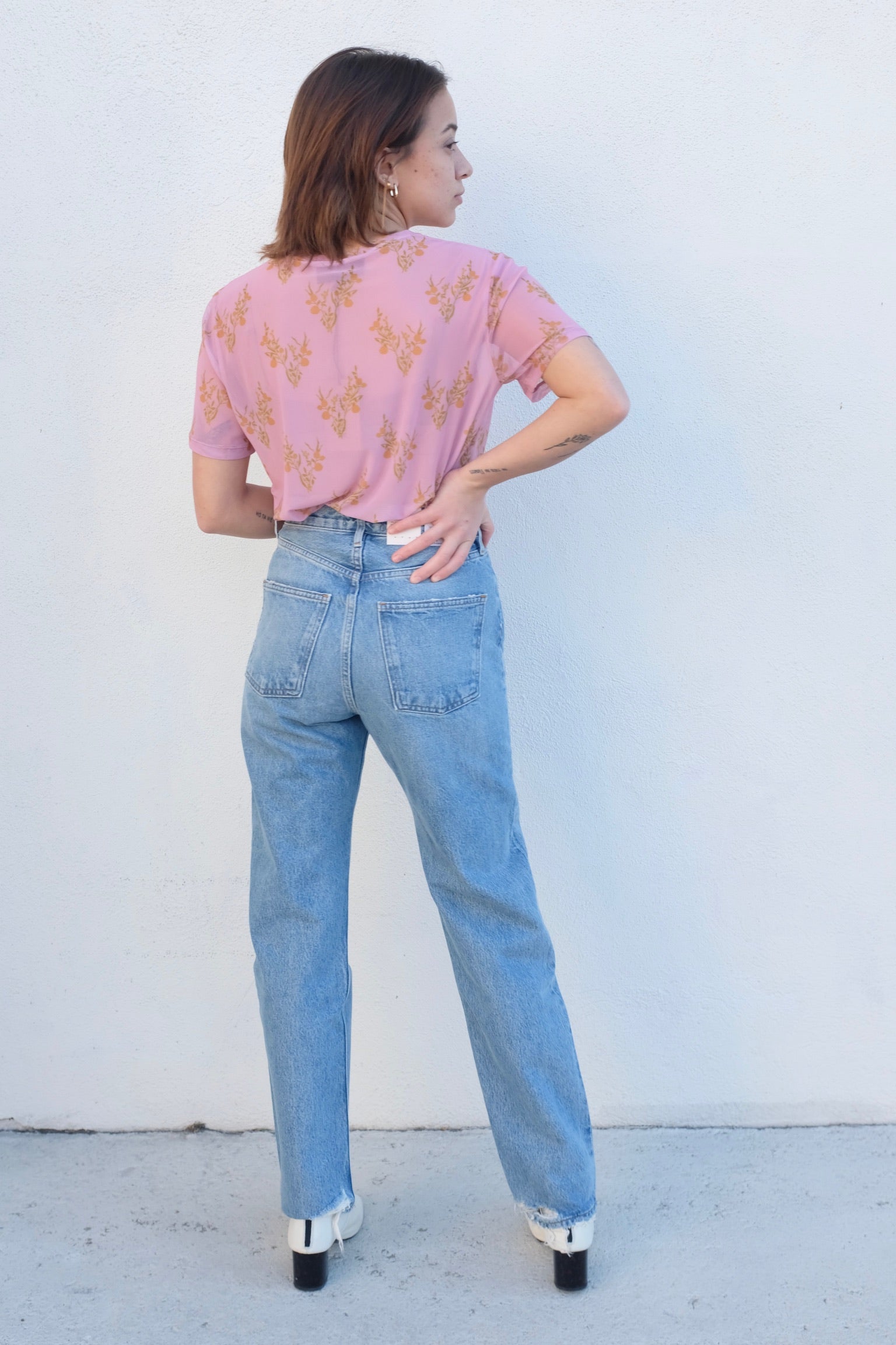 90's Mid Rise Loose Fit Jean / Scheme