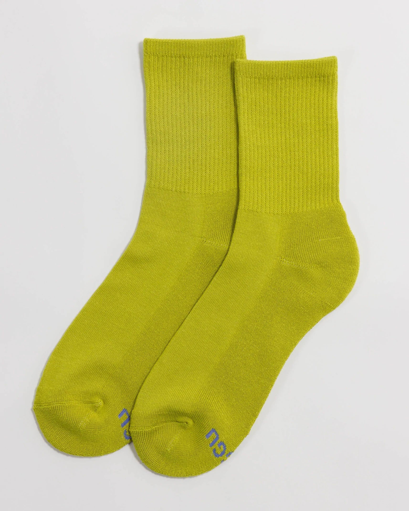 Baggu Ribbed Sock / Citron
