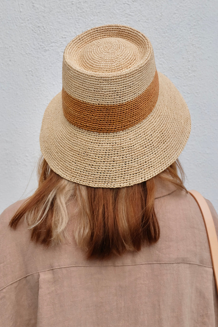 Janessa Leone Monti Hat / Natural