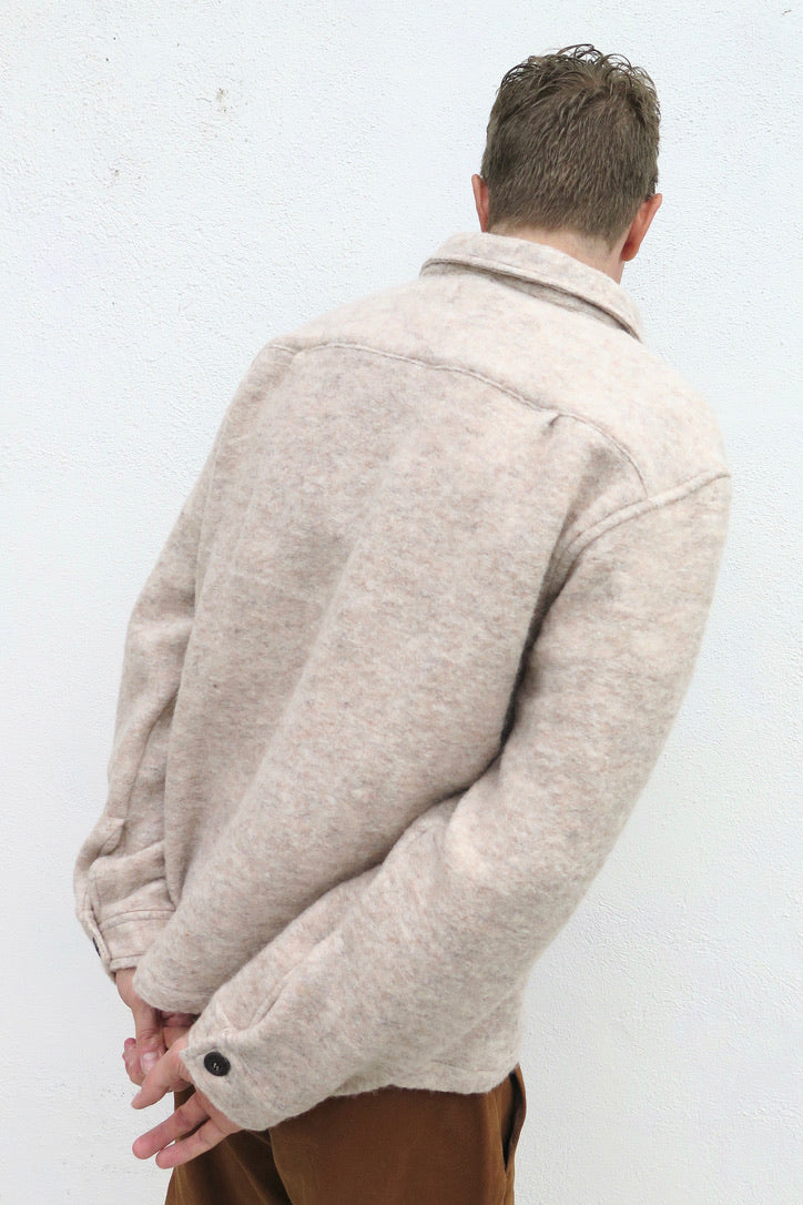 Eat Dust / Marina Shirt Boiled Wool / Melange