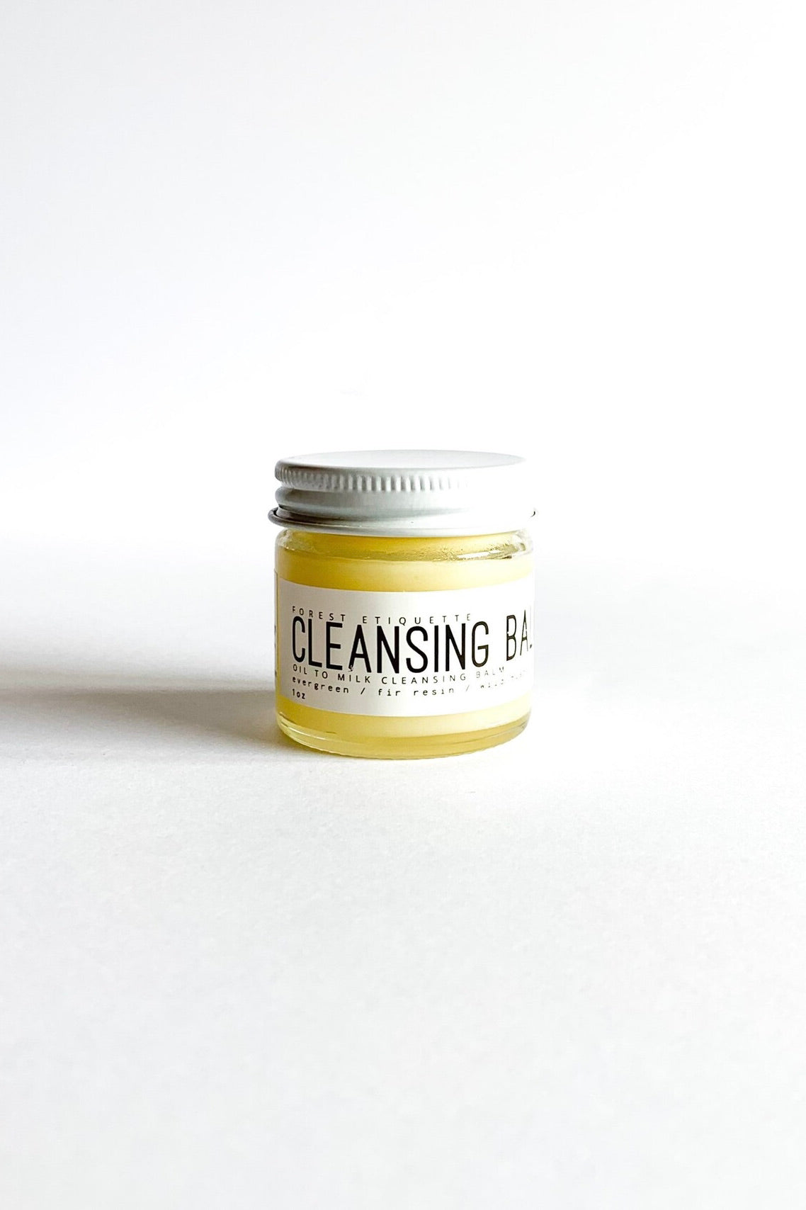 Forest Etiquette Cleansing Balm herb + Mushroom Facial Cleanser