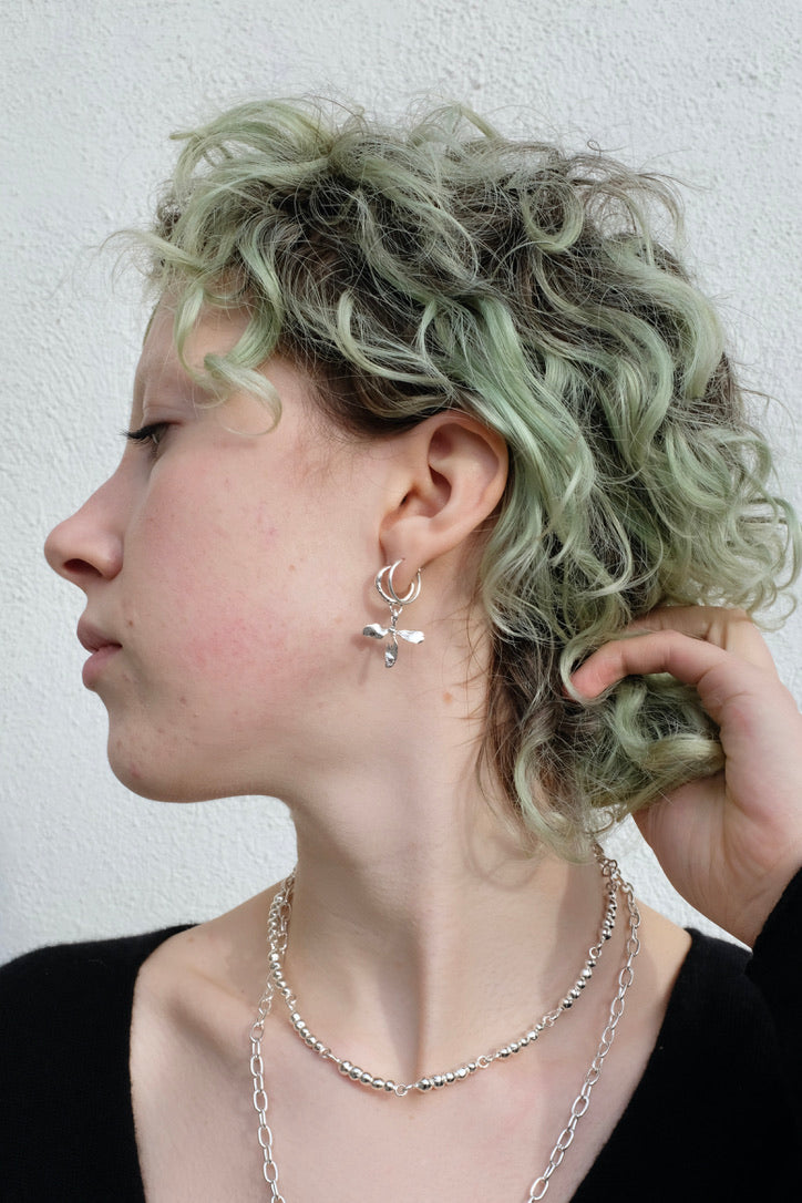 Ora C Trifoli Earring / Silver