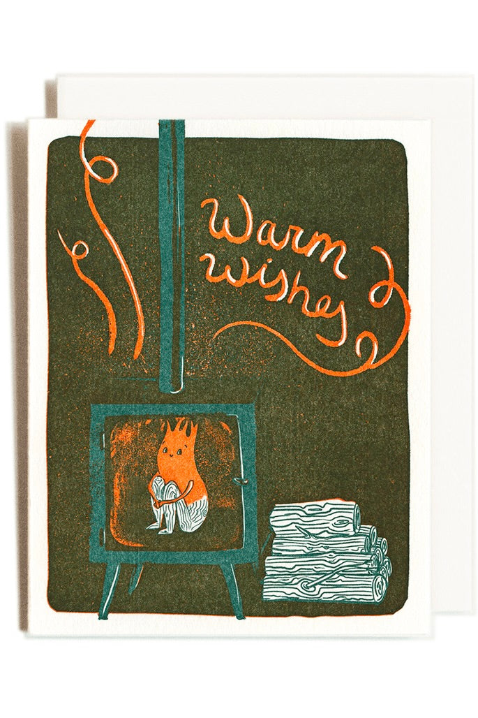 Homework Card / Fireplace Wishes