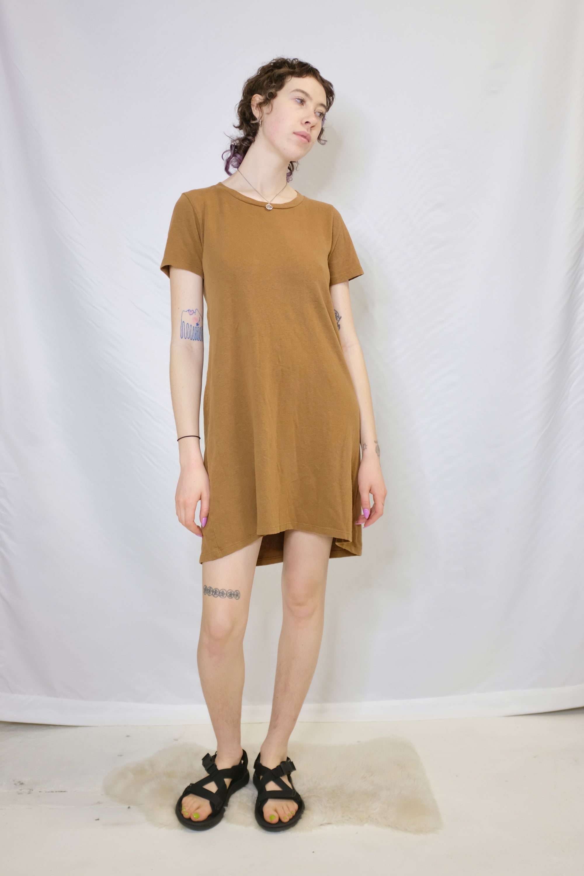 Rae Line Dress / Copper