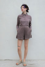 Stateside Sherpa Pull On Short, Walnut