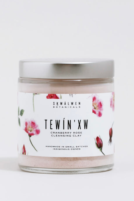 Skwalwen Cranberry Rose Cleansing Clay