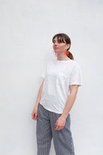Girls of Dust Pocket T Hemp / White