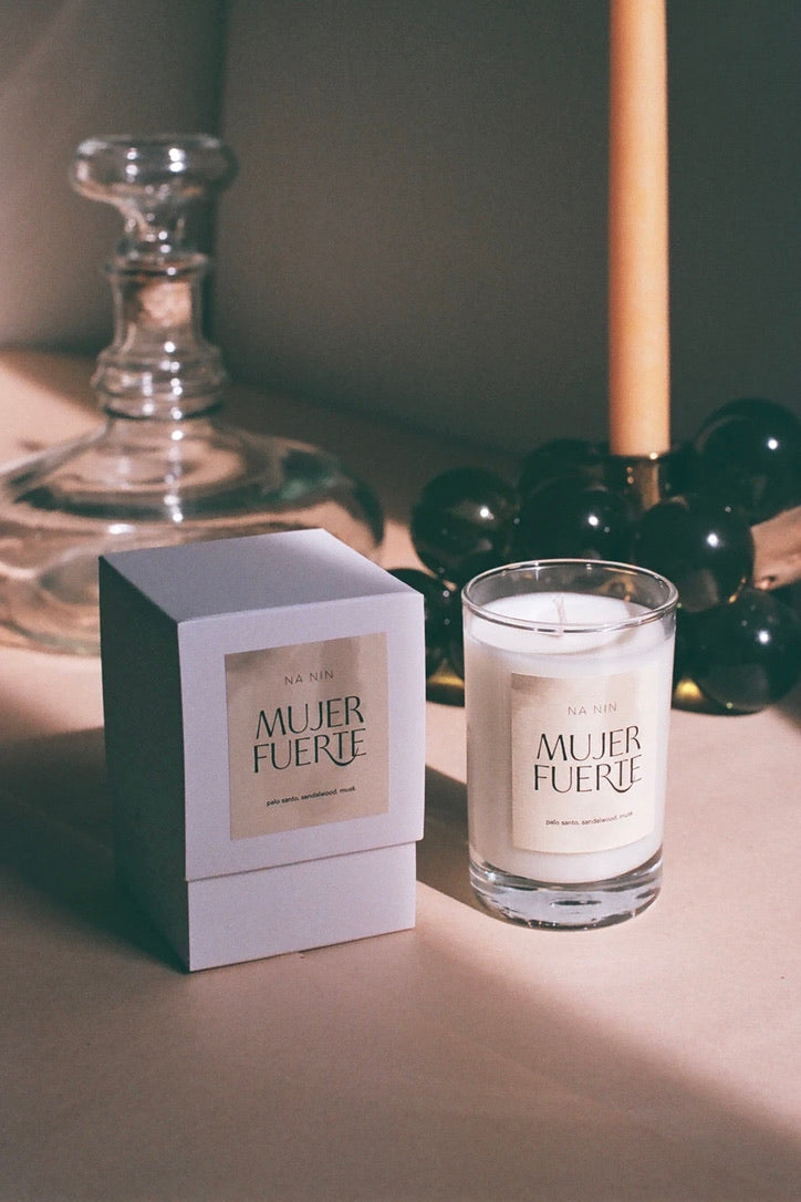 Mujer Fuerte Soy Wax Candle