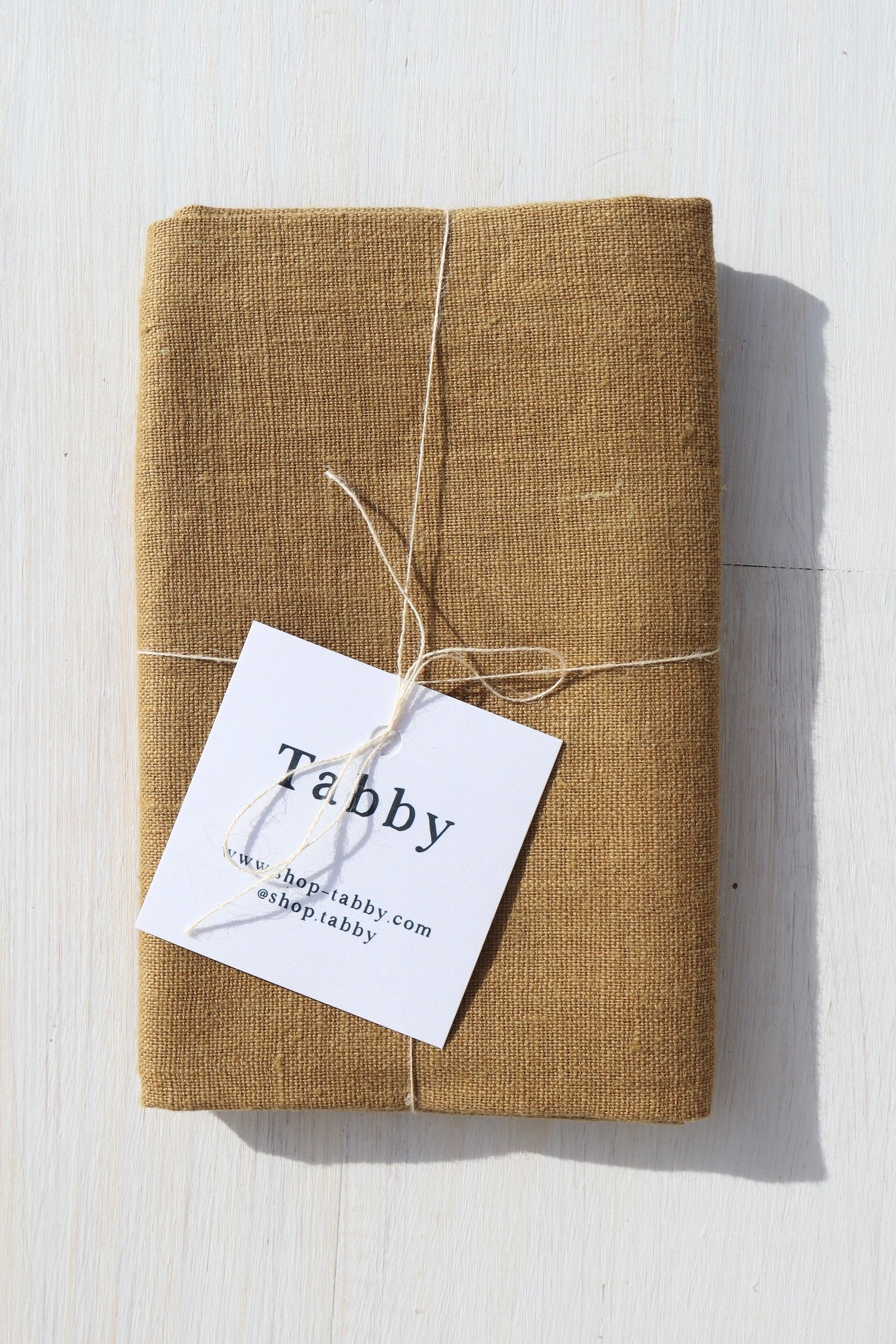 Tabby Tea Towel / Dijon