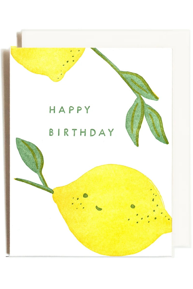 Homework Card / Lemony Birthday