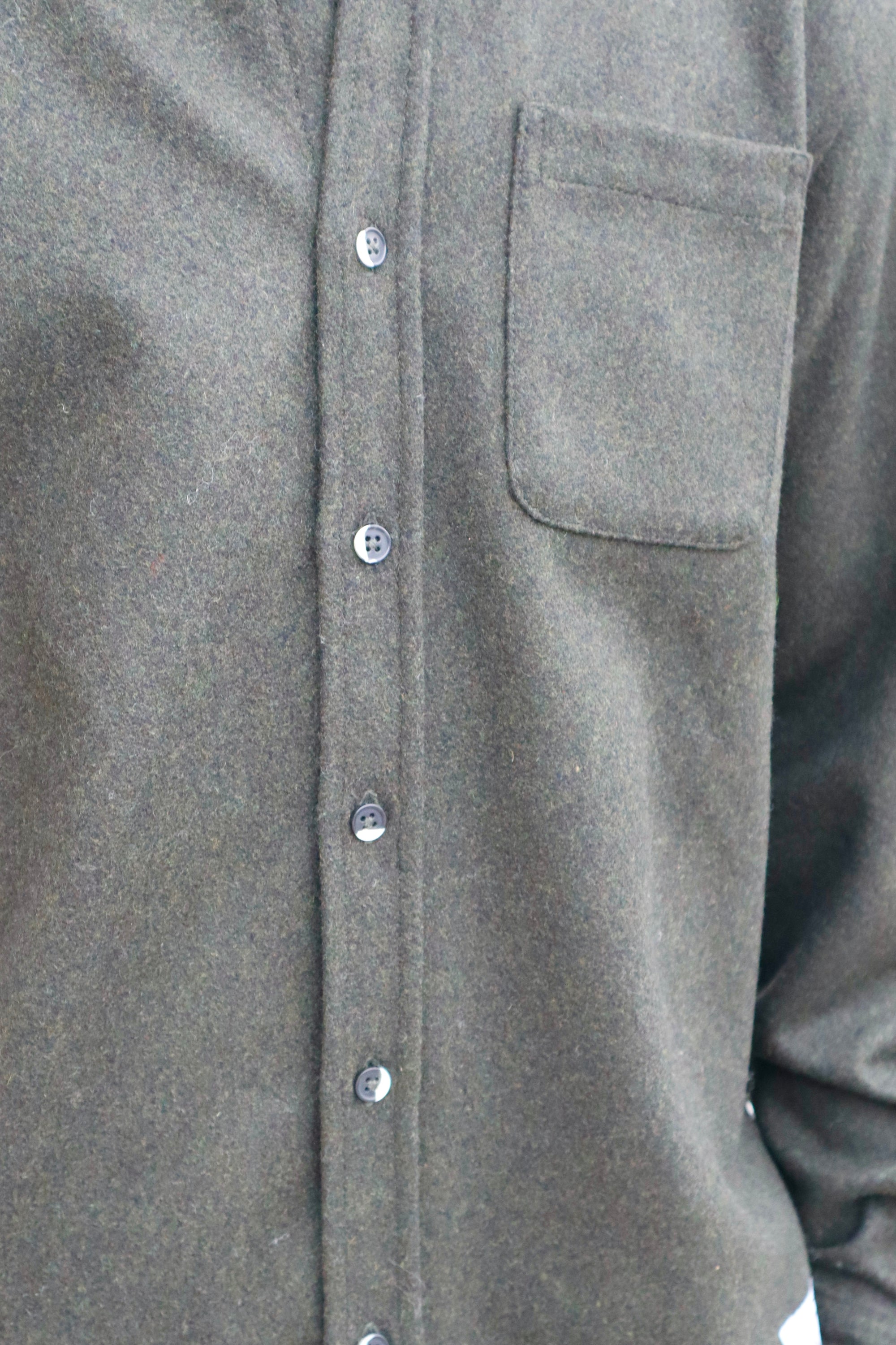Anián The Modern Melton Wool, Olive
