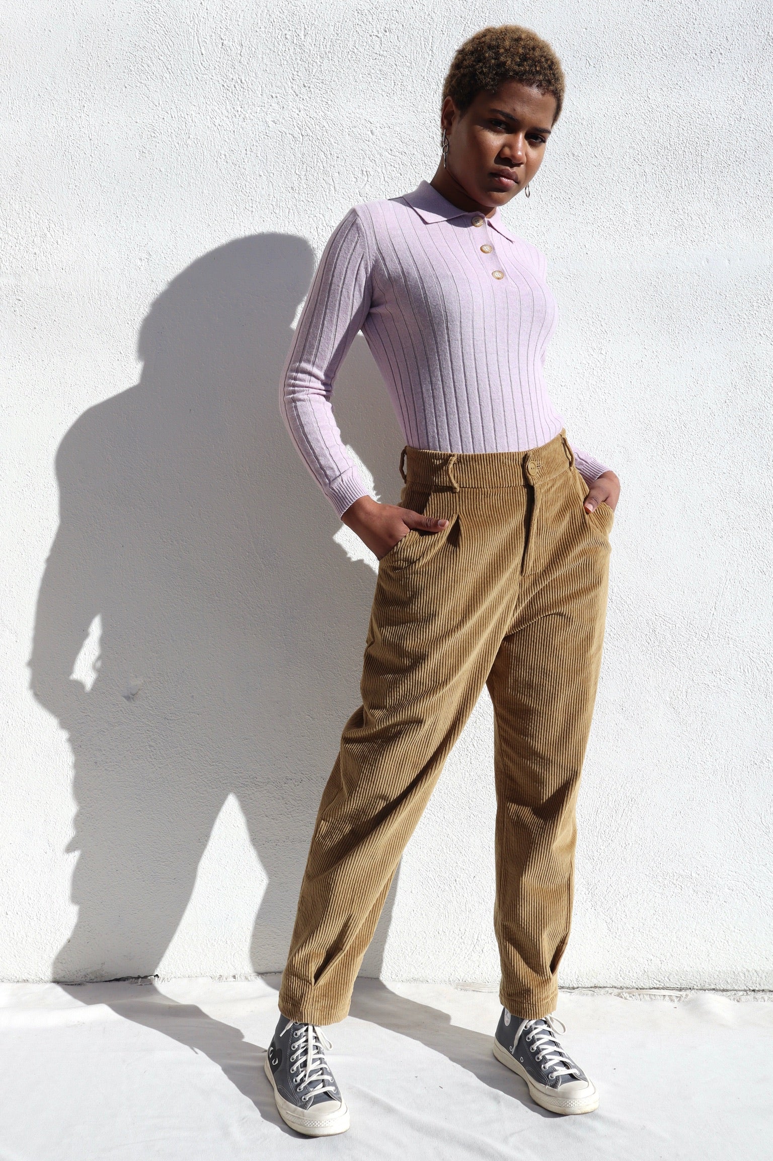 Eve Gravel Theodore Pants / Sepia