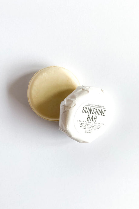 Forest Etiquette Sunshine Bar Solid Facial Cleansing Bar
