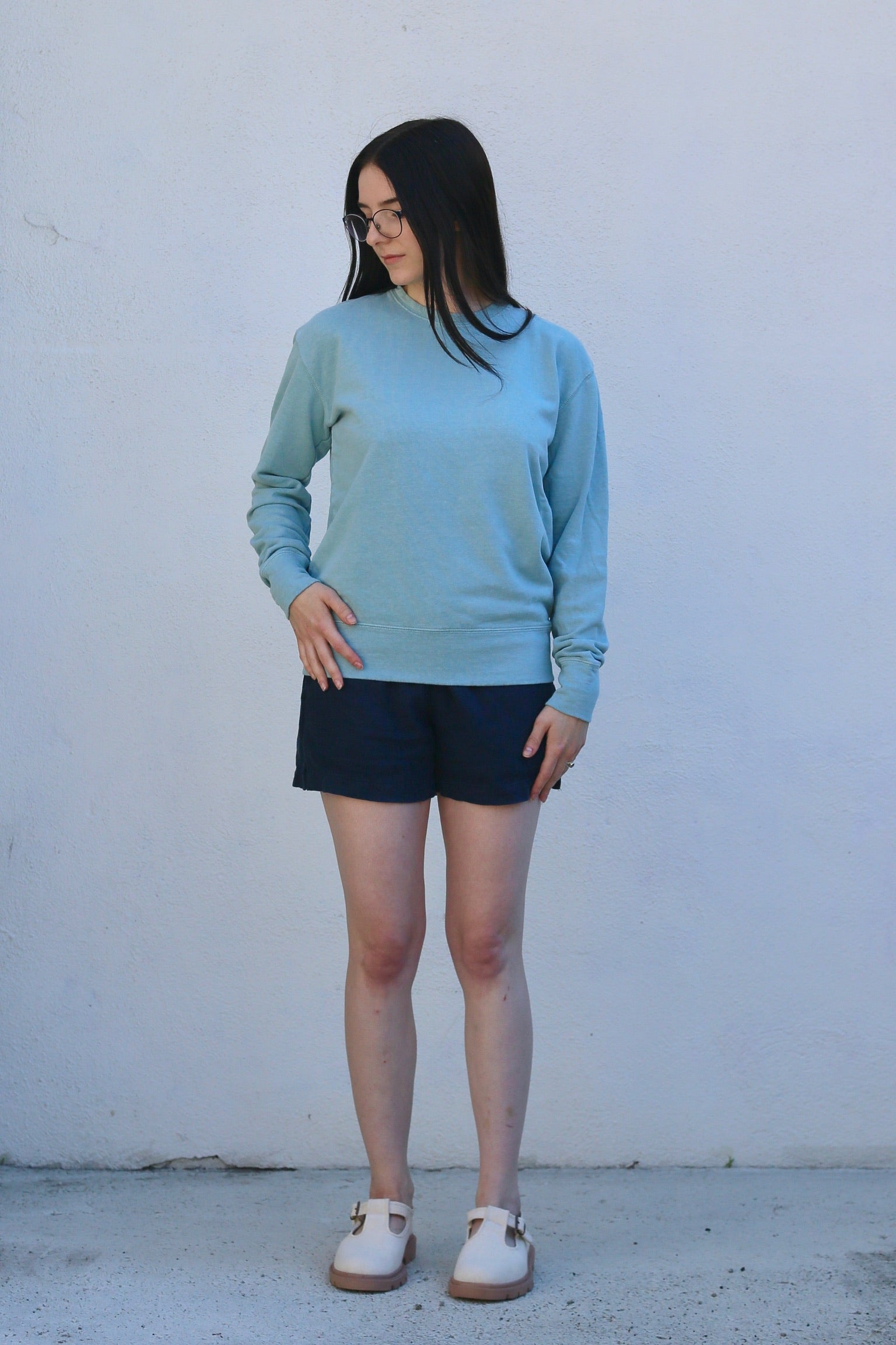 Jungmaven Tahoe Sweatshirt / Ether Blue