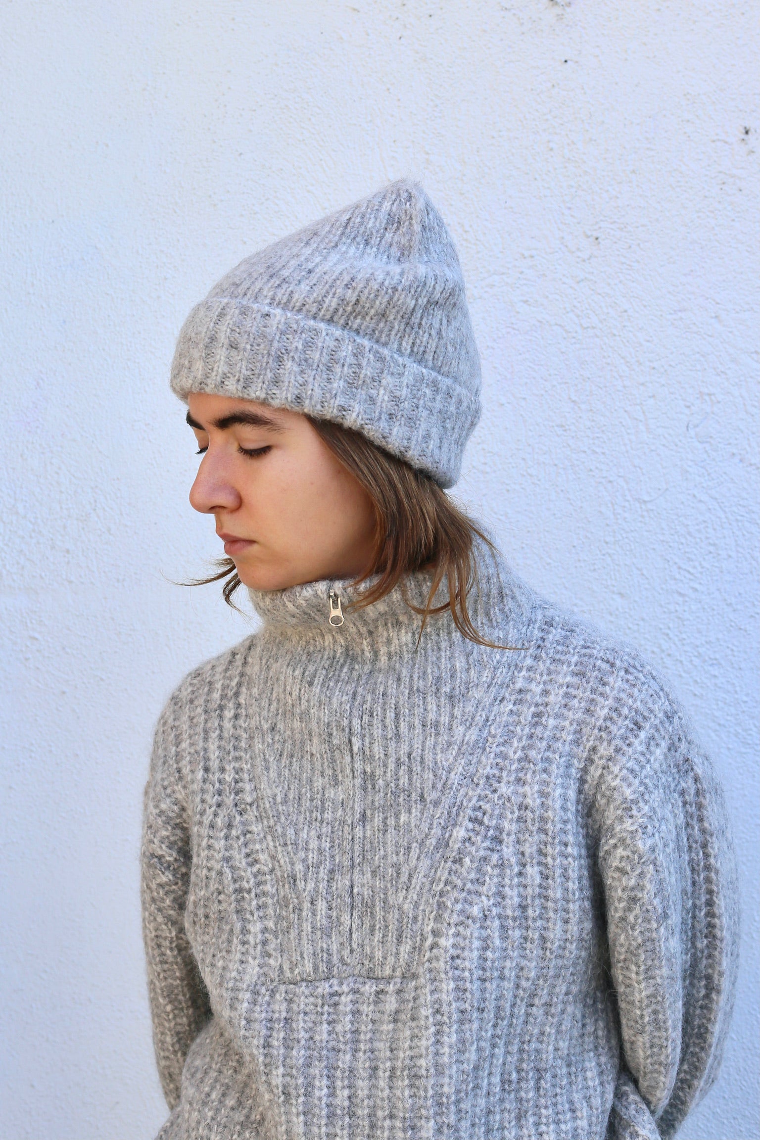 Bare Knitwear Harbour Toque / Grey