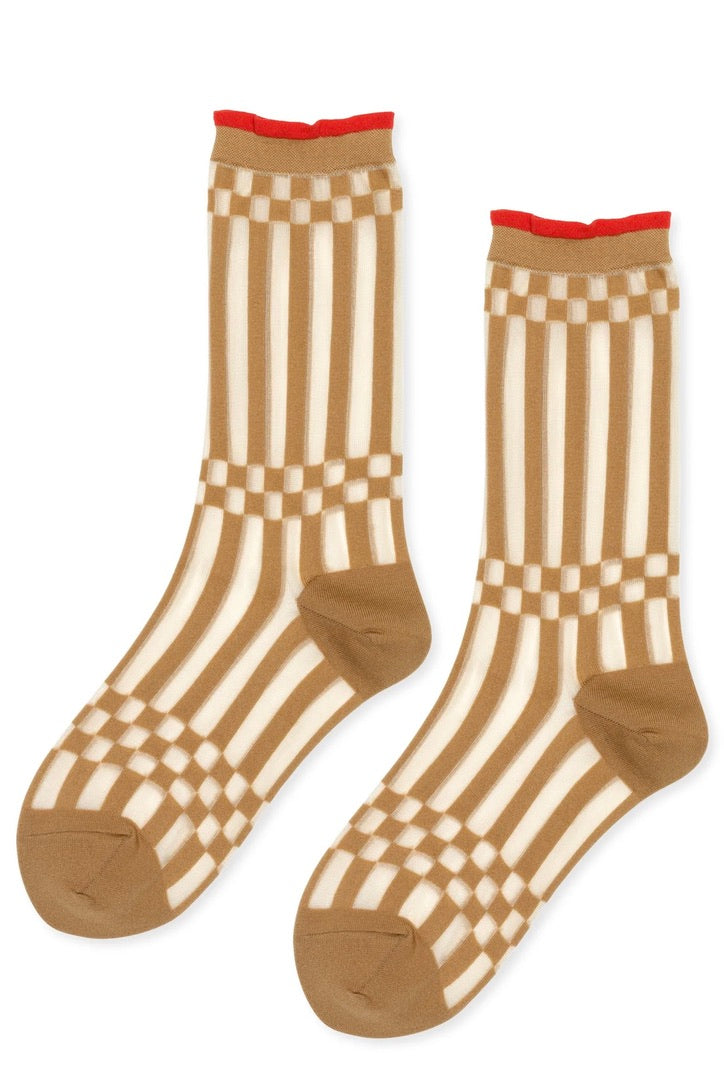 Hansel from Basel Caddie Sheer Crew / Beige