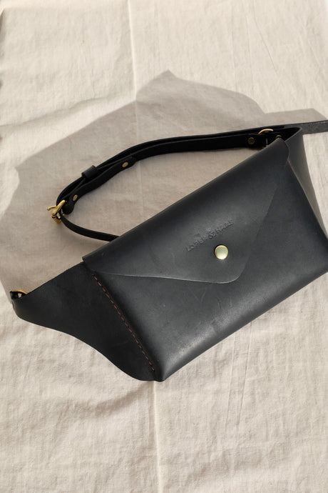 Loper & Haas Day Off Bag / Black/Brown