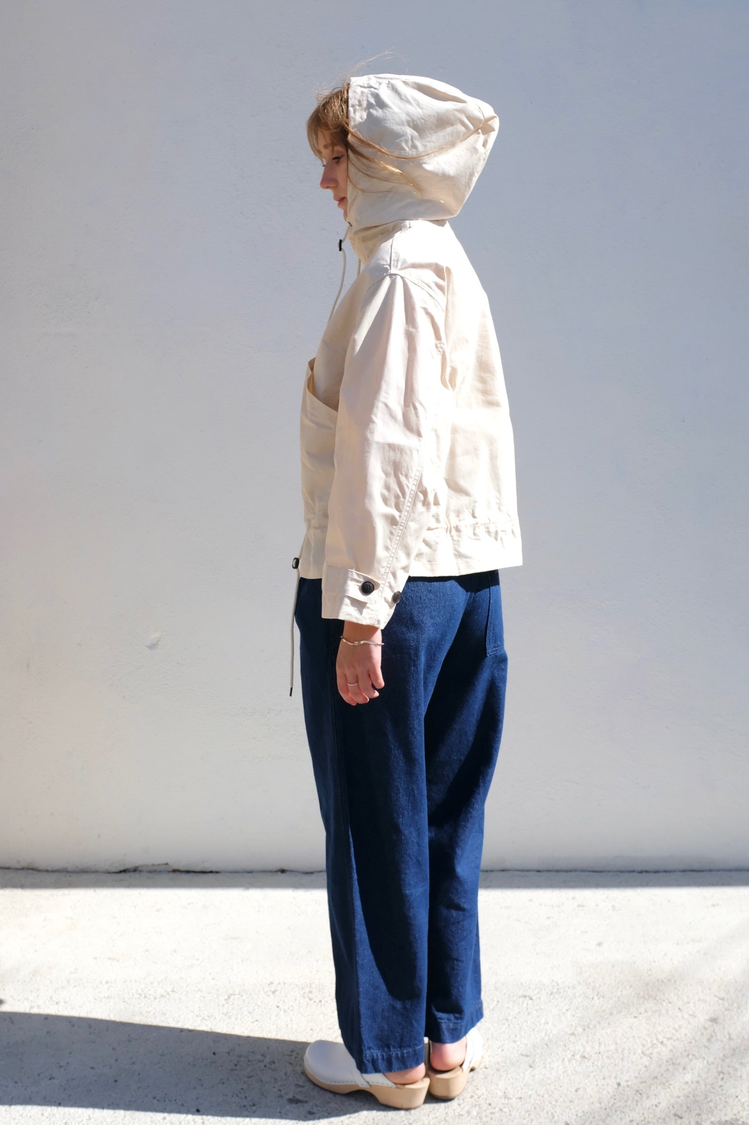 Girls of Dust Nuclear Rain Jacket / Natural