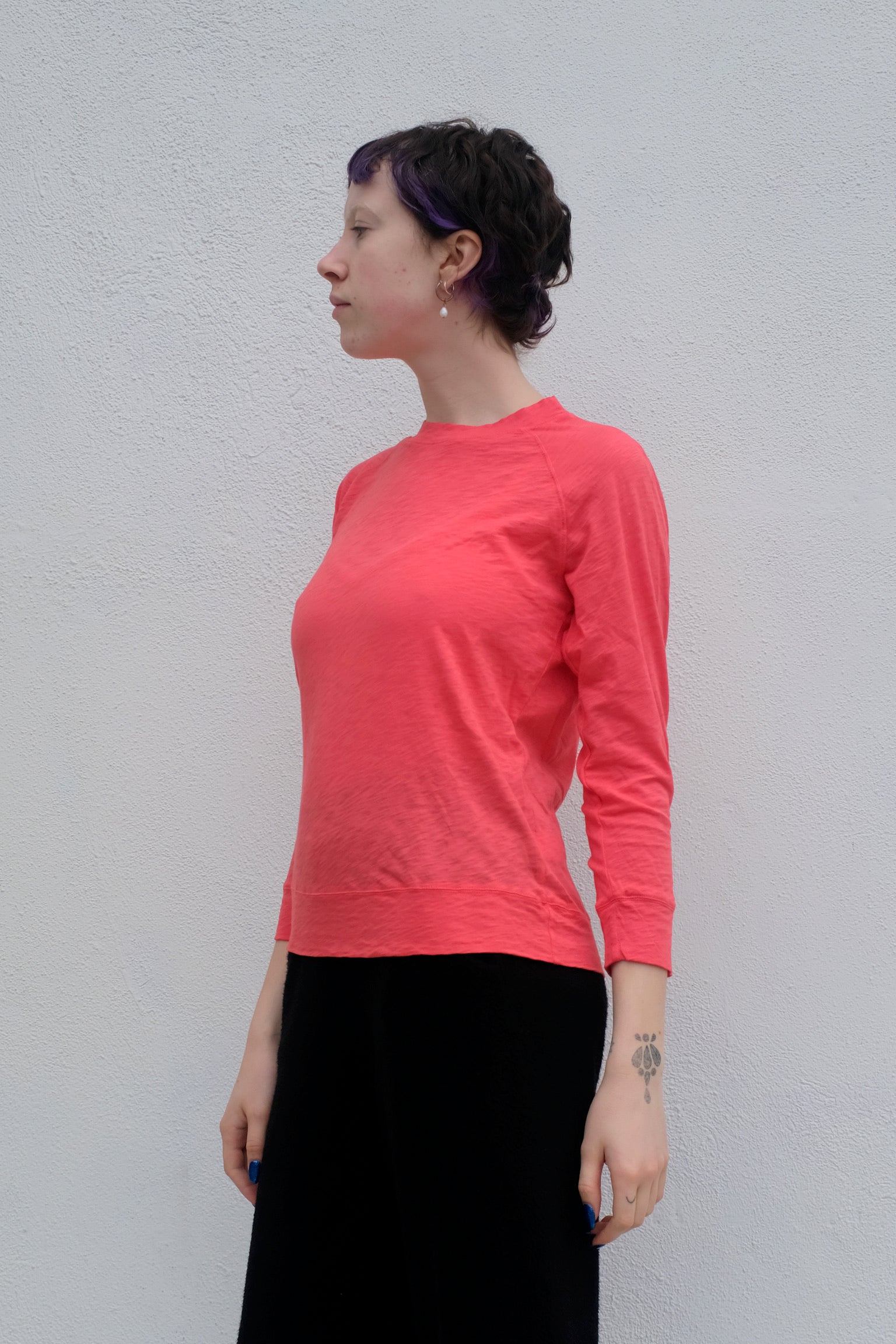 Stateside Supima Slub Sweatshirt Tee, Imperial