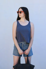 Jungmaven Cropped Tank / Diesel Gray
