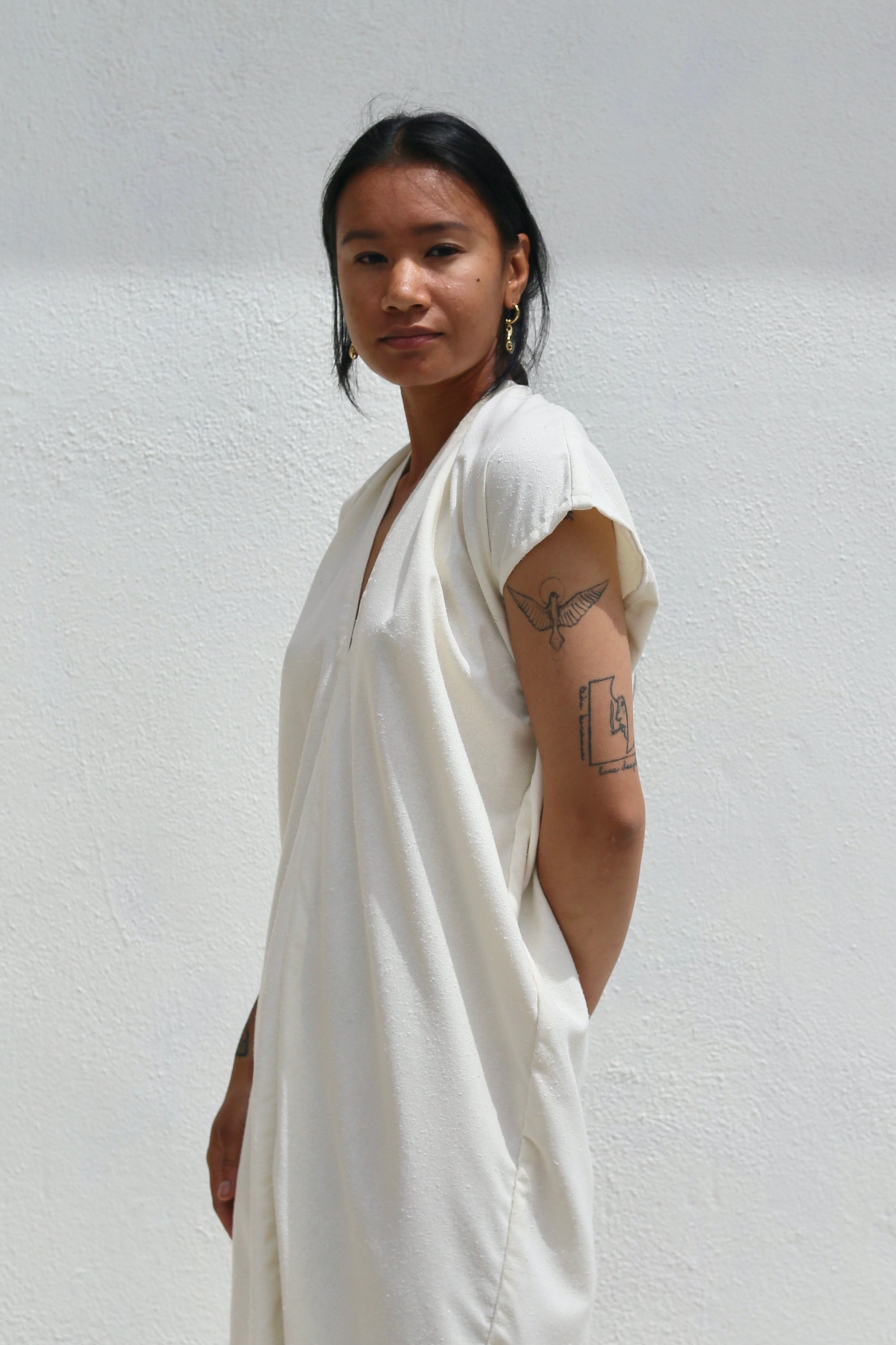 Miranda Bennett Everyday Dress Silk Noil / Natural