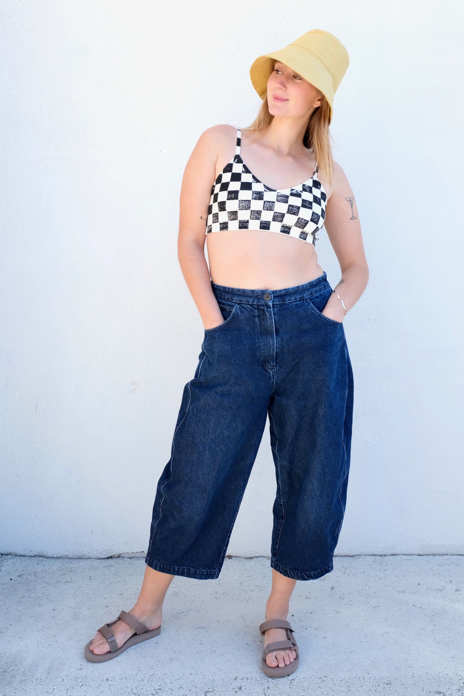 Checkerboard bralette store