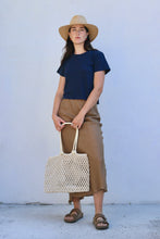 Jungmaven Cropped Lorel Tee / Navy
