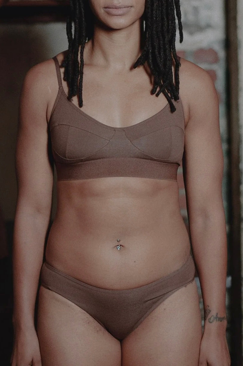 Baserange SS 23 Soft Bra Bamboo Jersey / Ocular