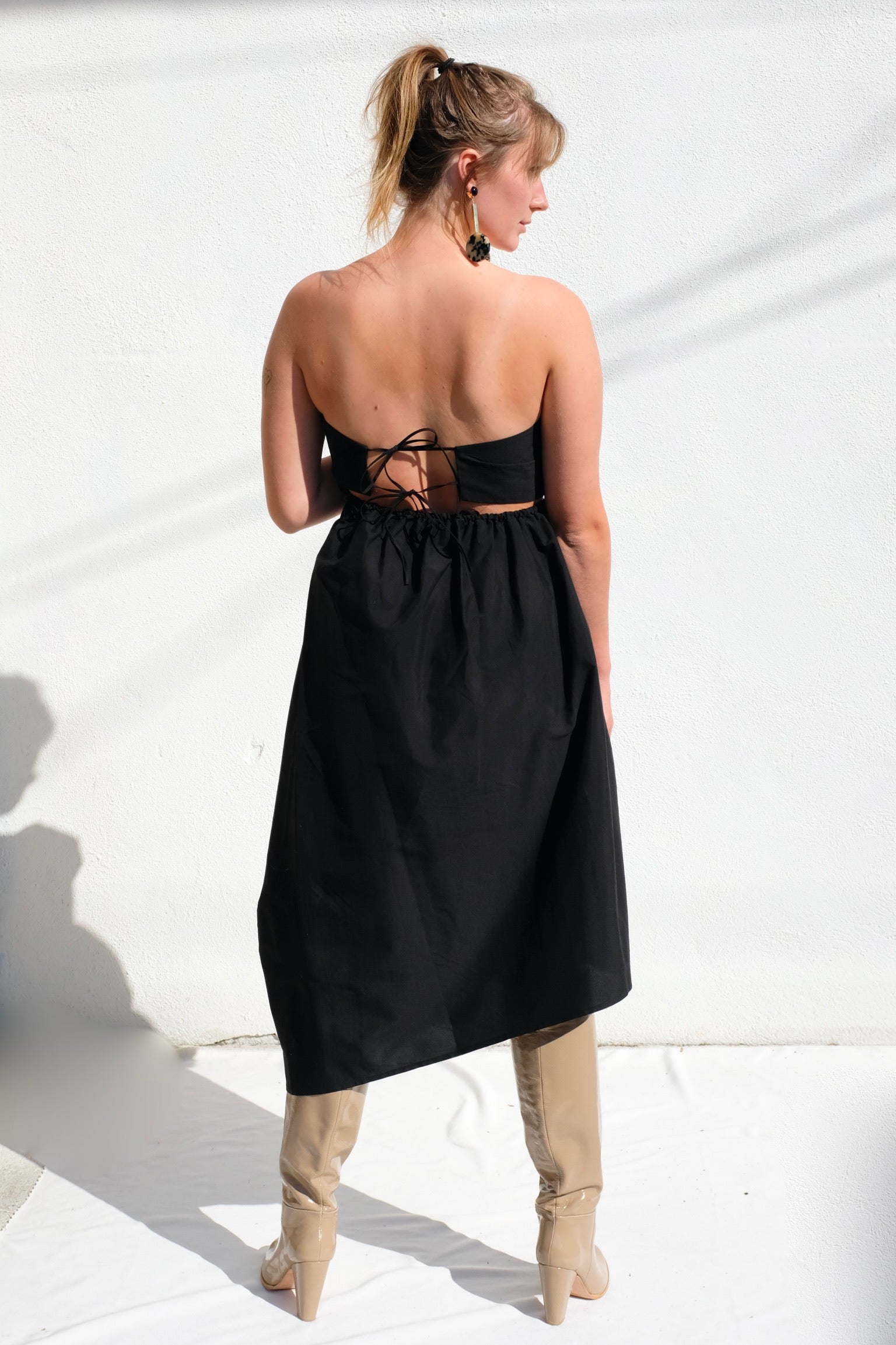 Cordera SS23 Strapless Dress / Black