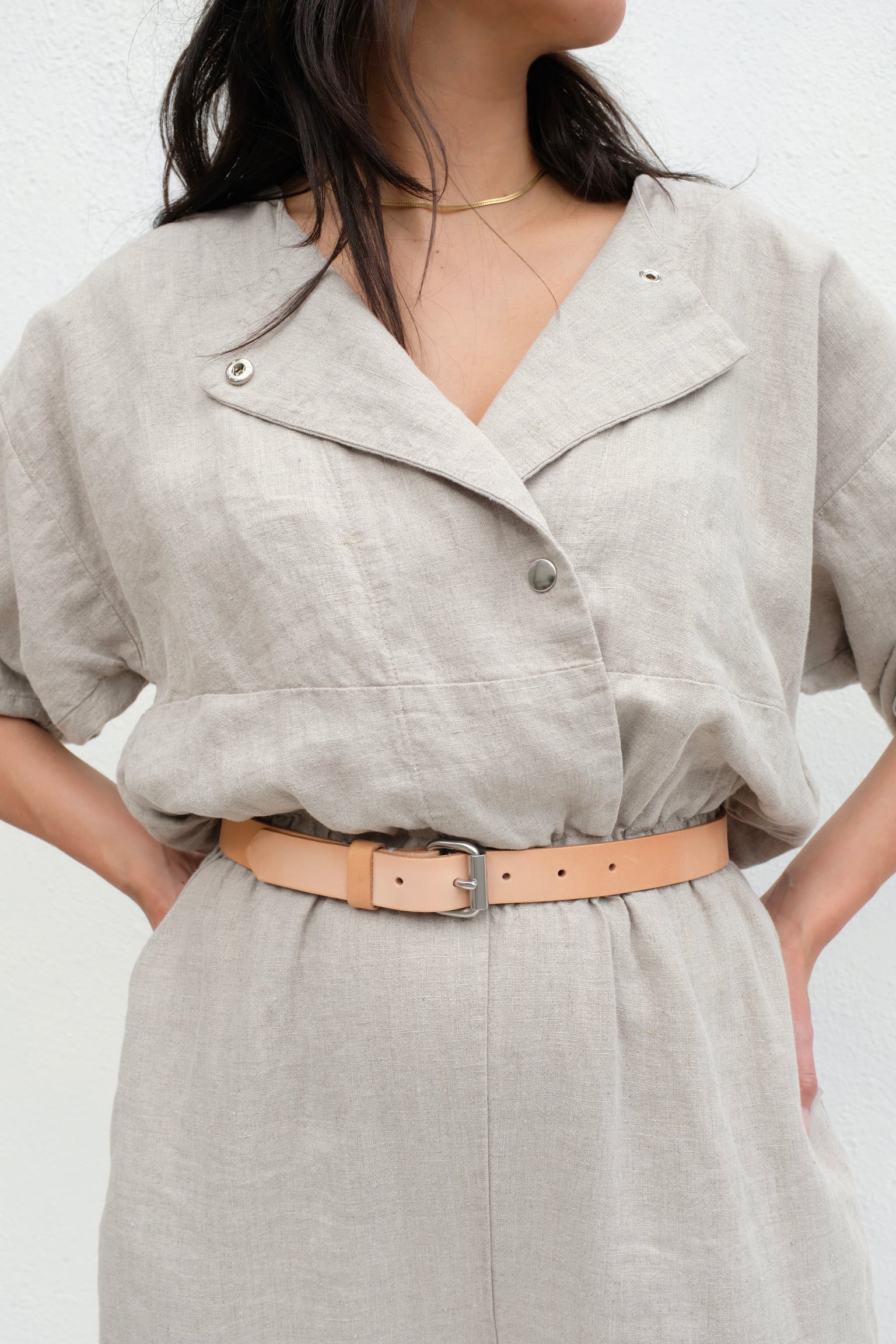 The Stowe Belt 1 Inch / Natural