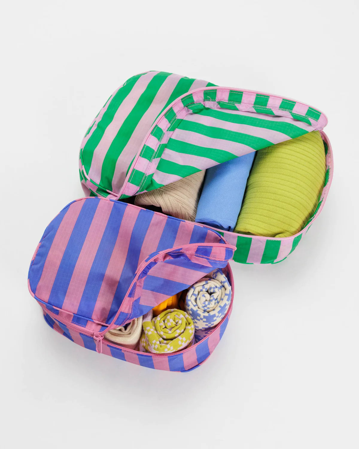 Baggu Packing Cube Set / Awning Stripes