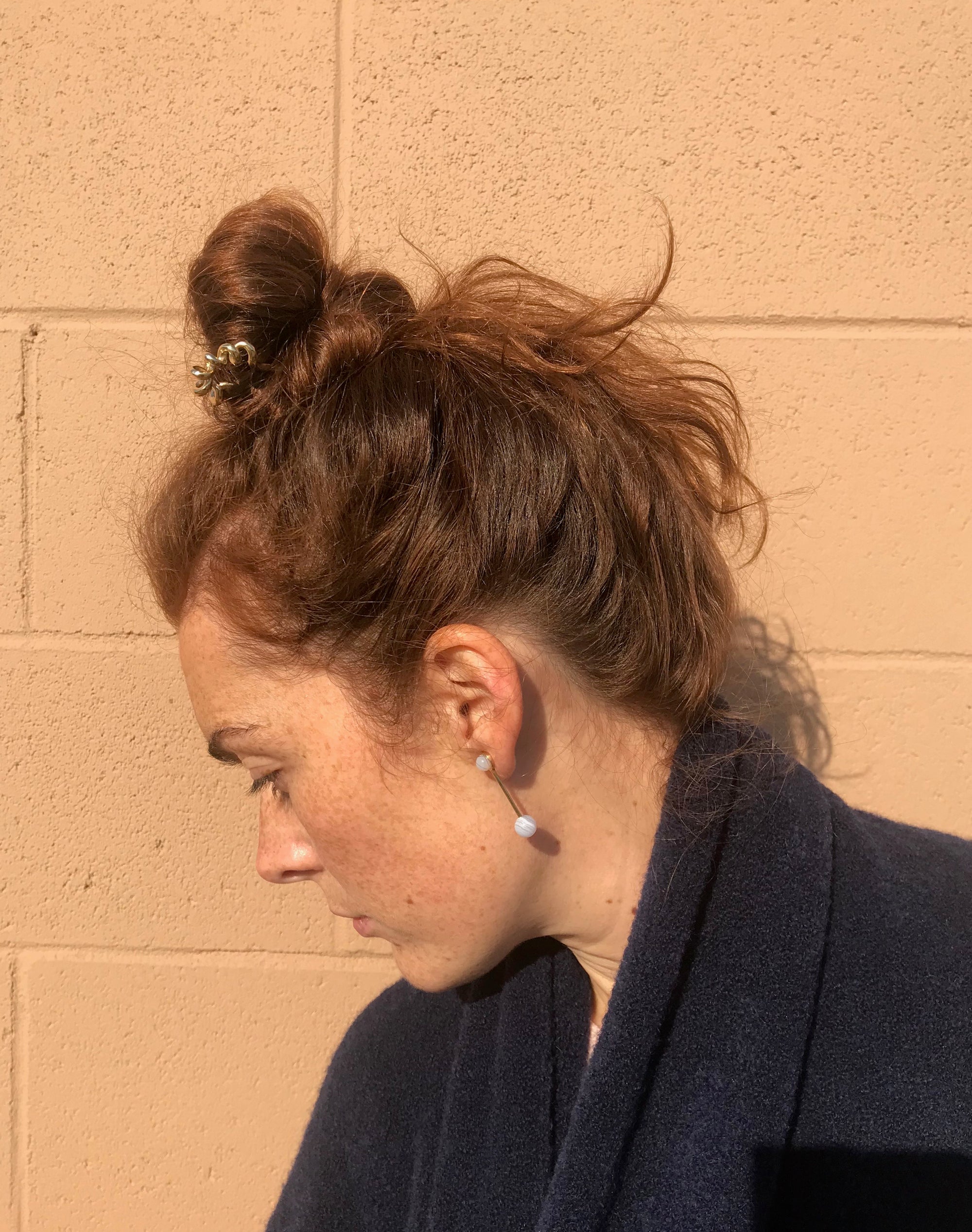 Quarry Annika Twos Earrings / Brass