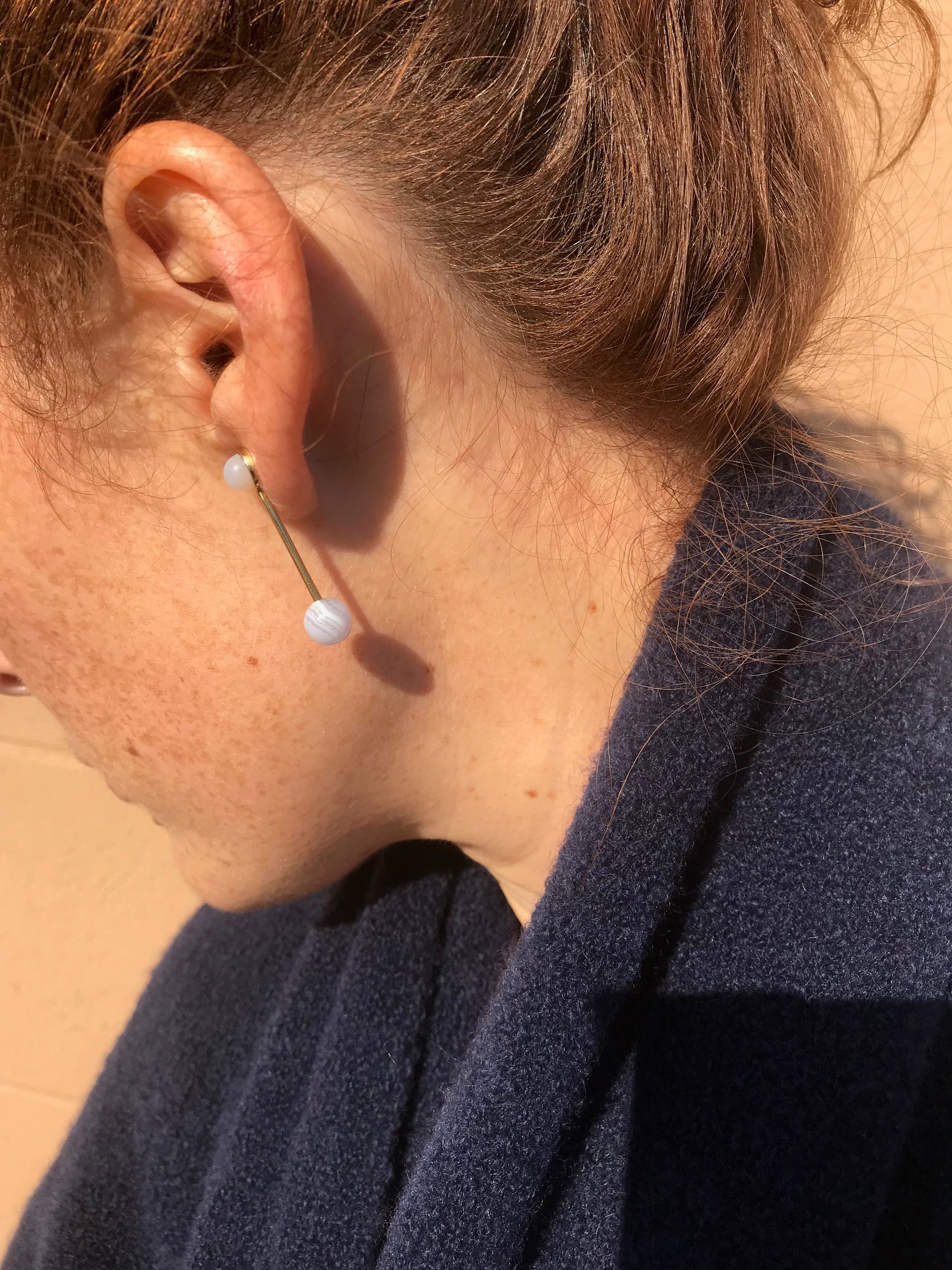 Quarry Annika Twos Earrings / Brass