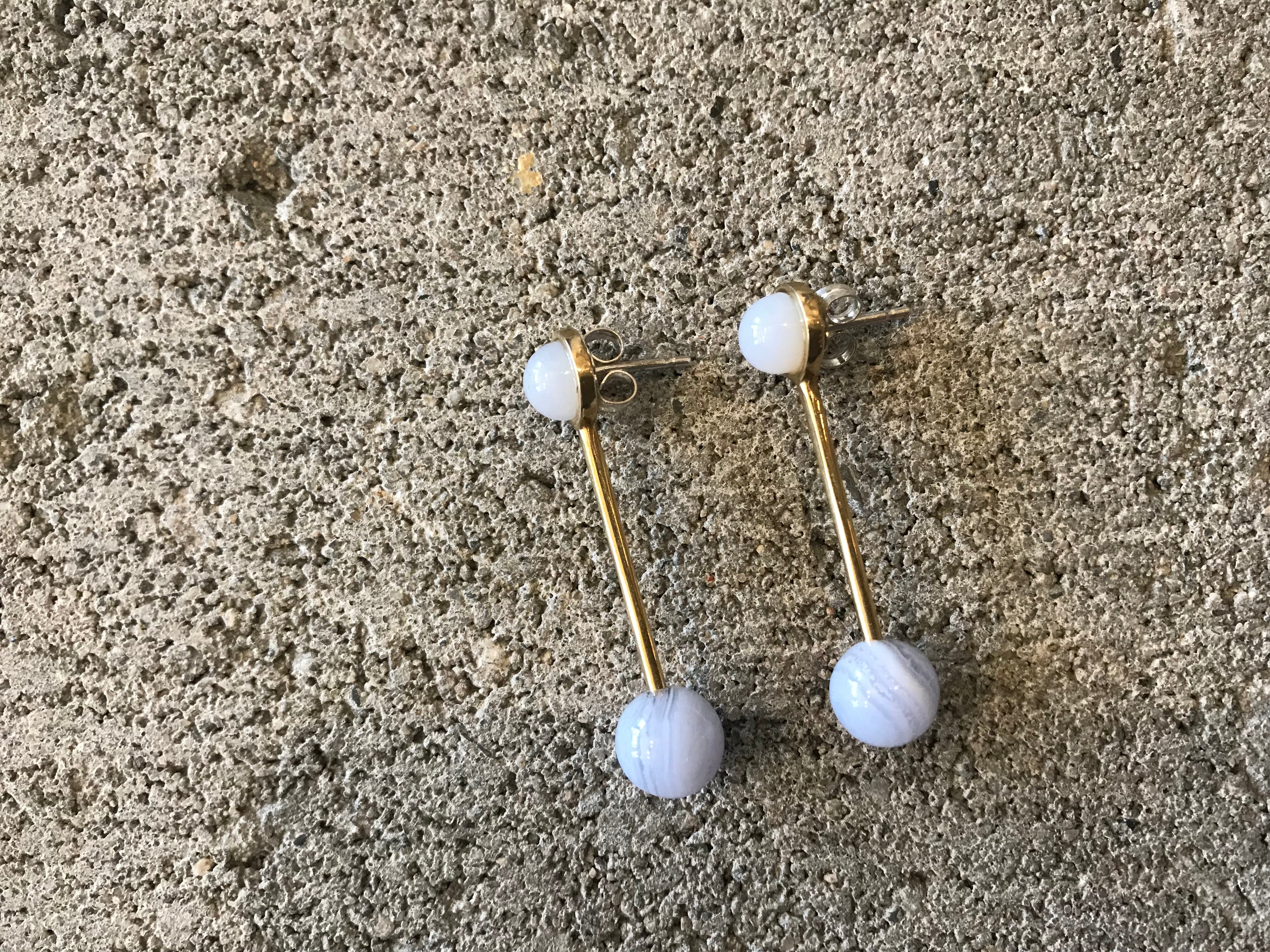 Quarry Annika Twos Earrings / Brass
