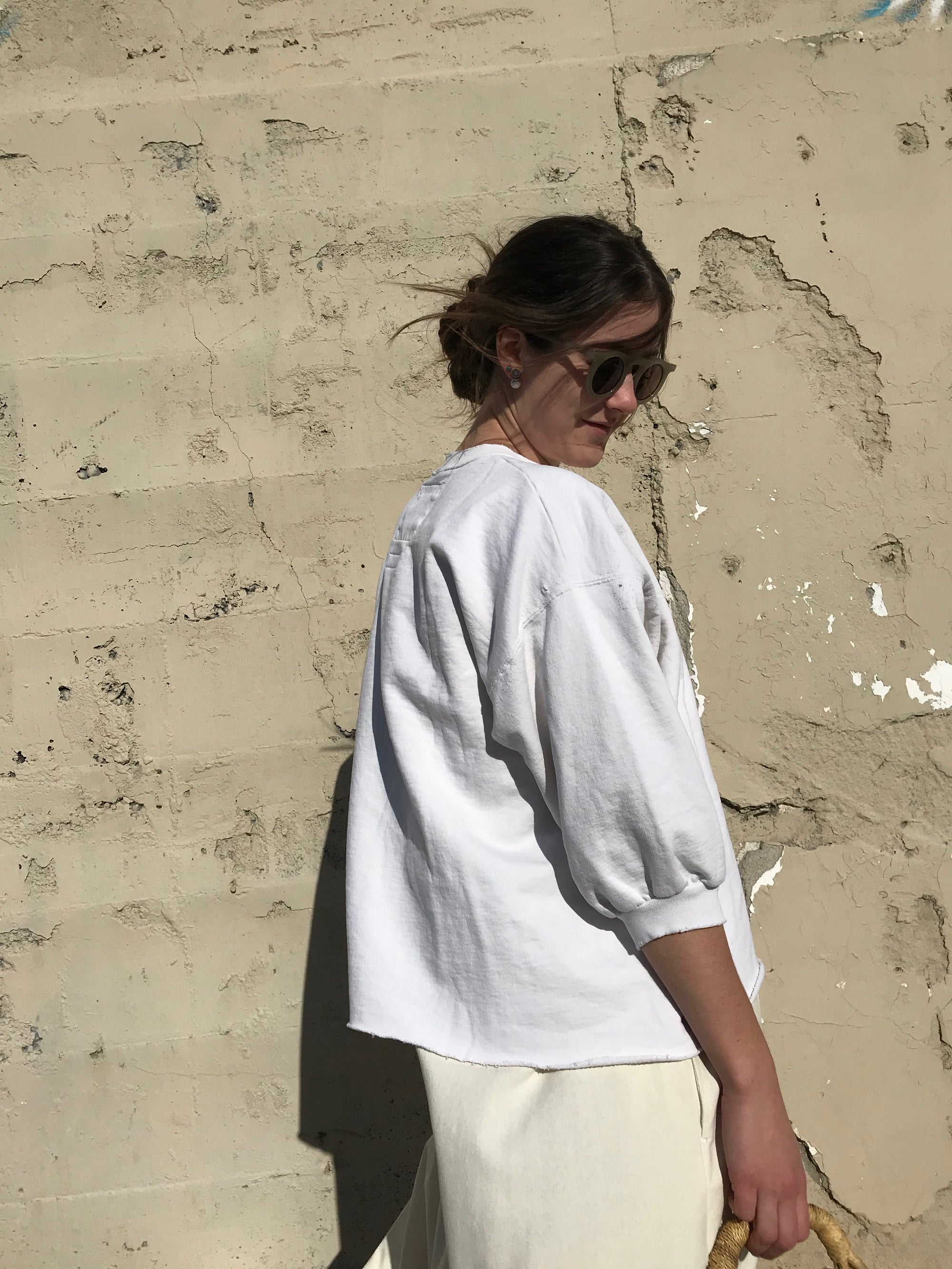 Rachel Comey Fond Sweatshirt / Dirty White
