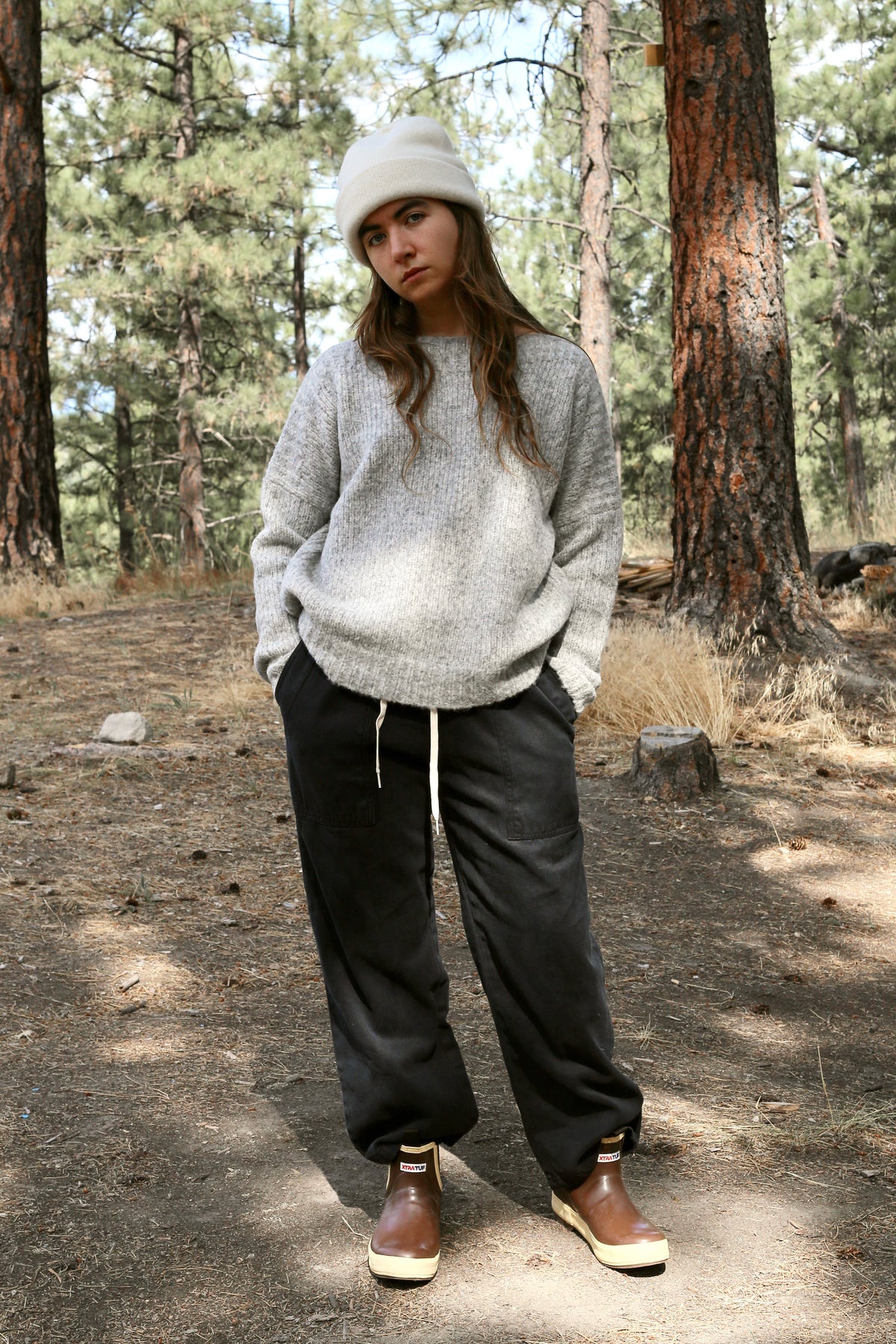Jungmaven Ocean Drawcord Pant / Black