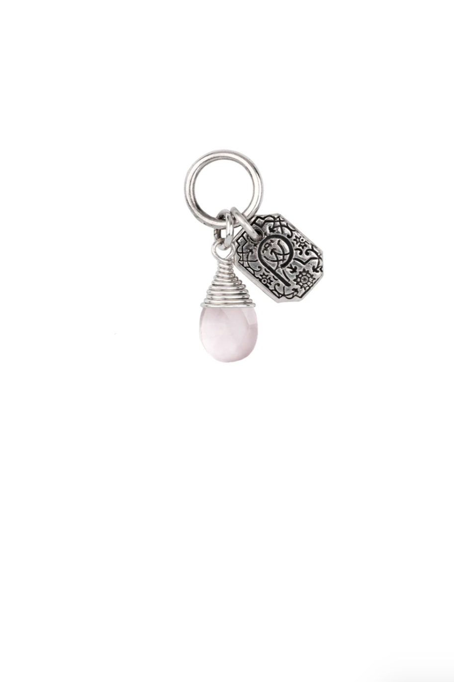 Pyrrha Love Rose Quartz Signature Attraction Charm